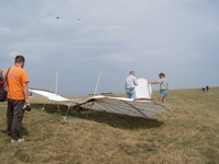 Kopi af Otto Lilienthal's flyveapparat